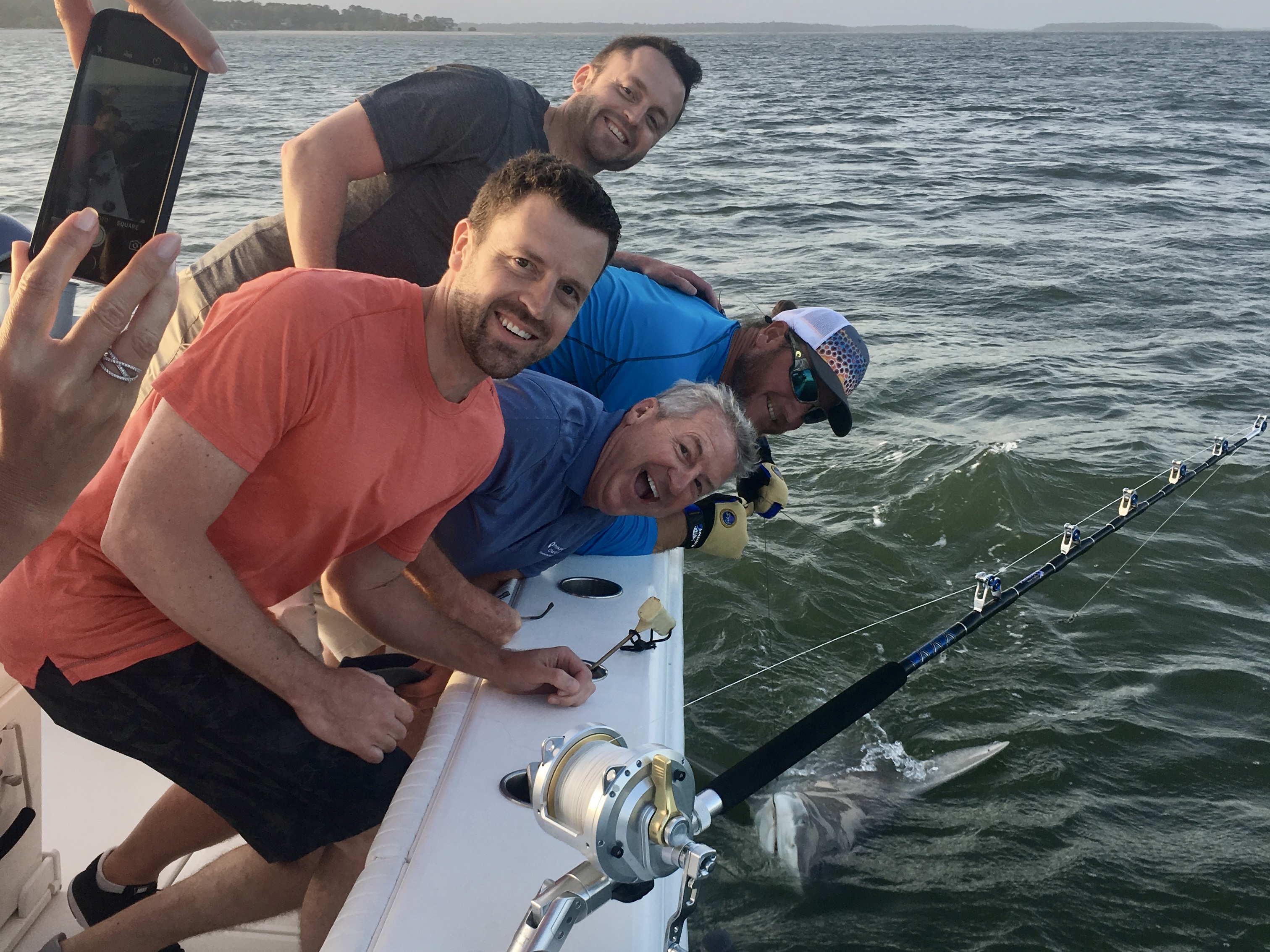 Hilton Head Family Shark Fishing Charter
